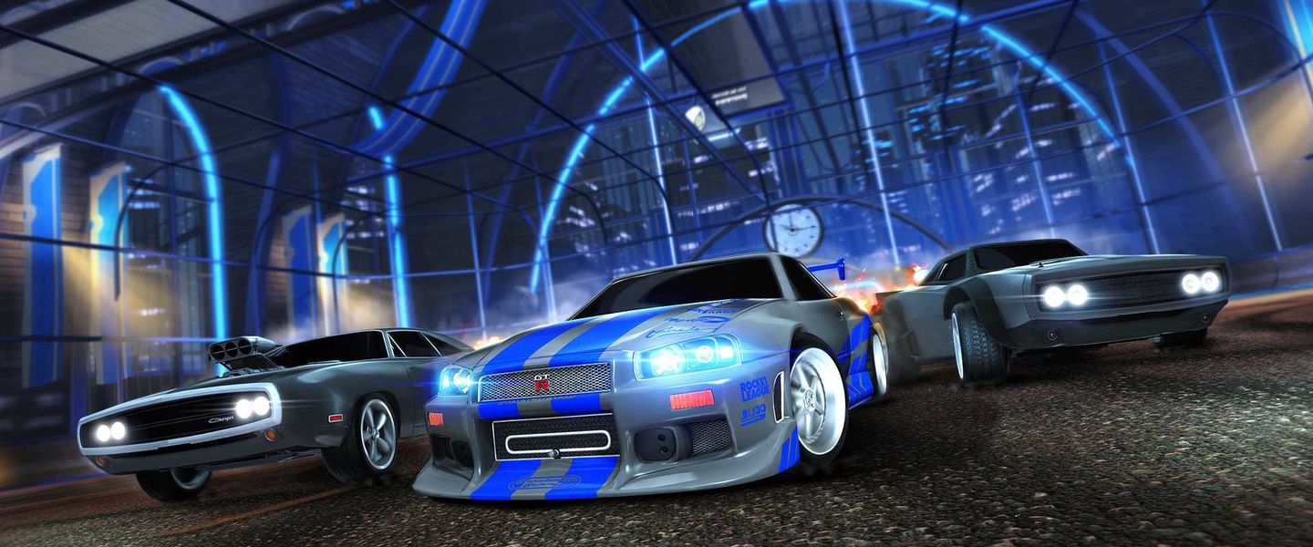 Algunos coches de DLC de Rocket League