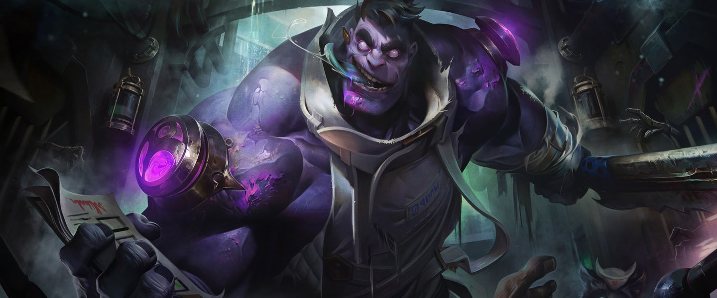 Nuevo splash art de Dr. Mundo