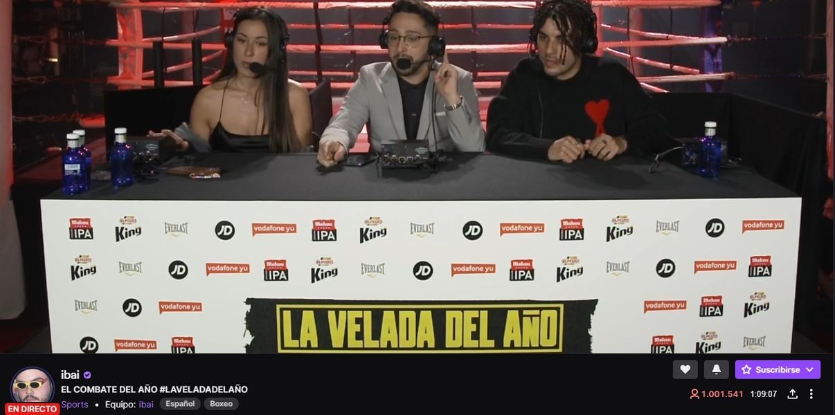 Ibai supera el millón de viewers