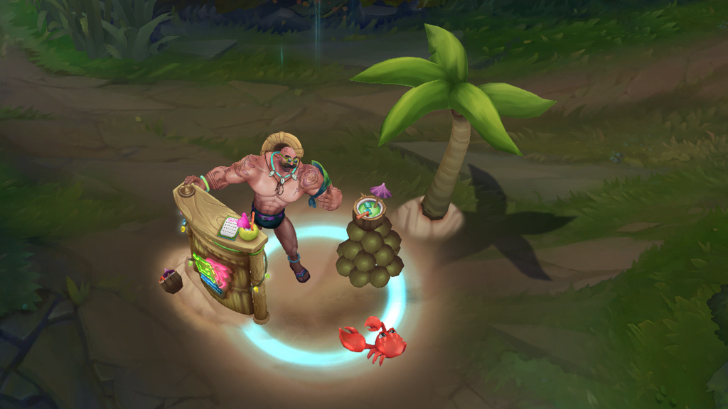 Braum Fiesta en la piscina