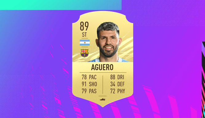 Nuestra predicción Oro único del Kun Agüero en FIFA 22