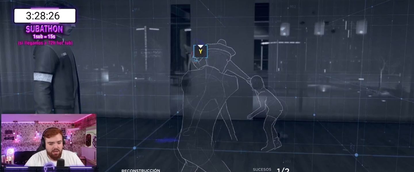 Ibai durante su subathon