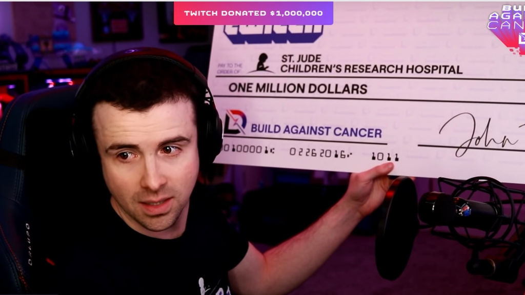 Twitch dona un millón de dólares para la investigación del cáncer
