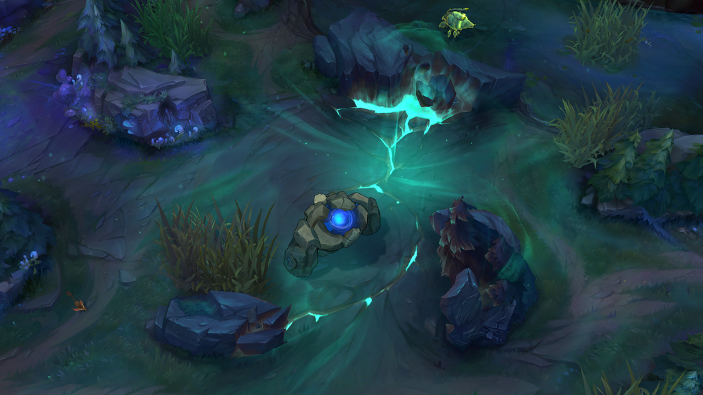 Otra imagen del buff azul