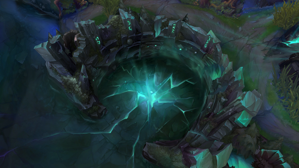 La zona del Nashor sin el NPC
