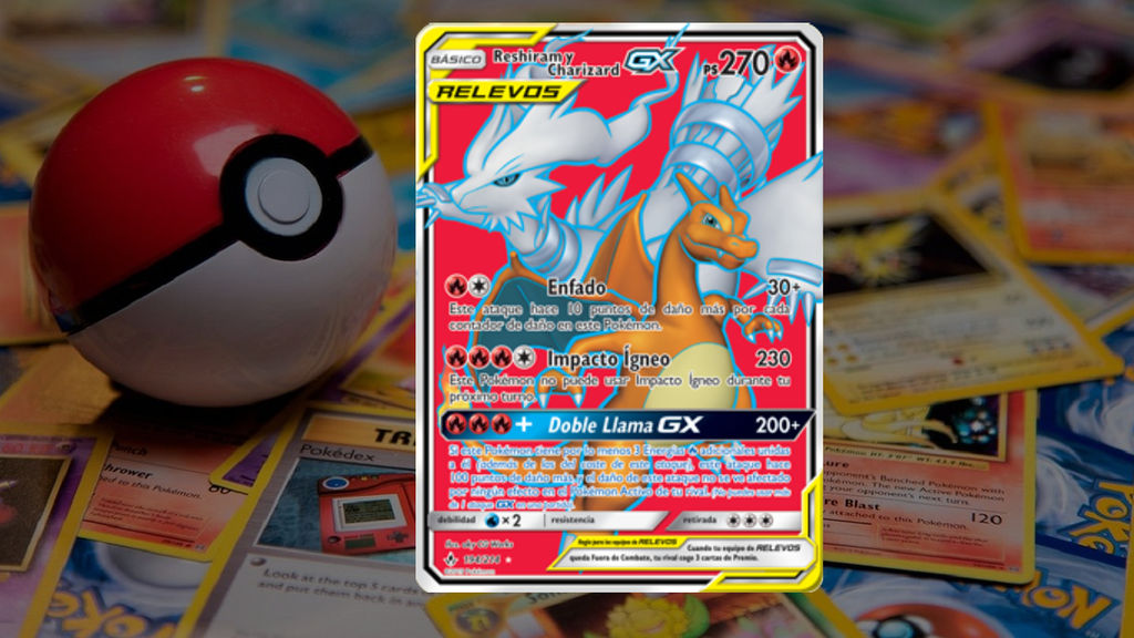 Reshiram y Charizard GX / Vínculos Indestructibles (aky CG Works)
