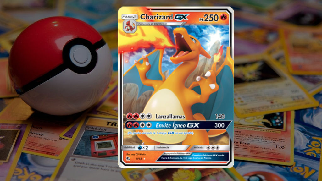 Charizard GX / Destinos Ocultos (aky CG Works)