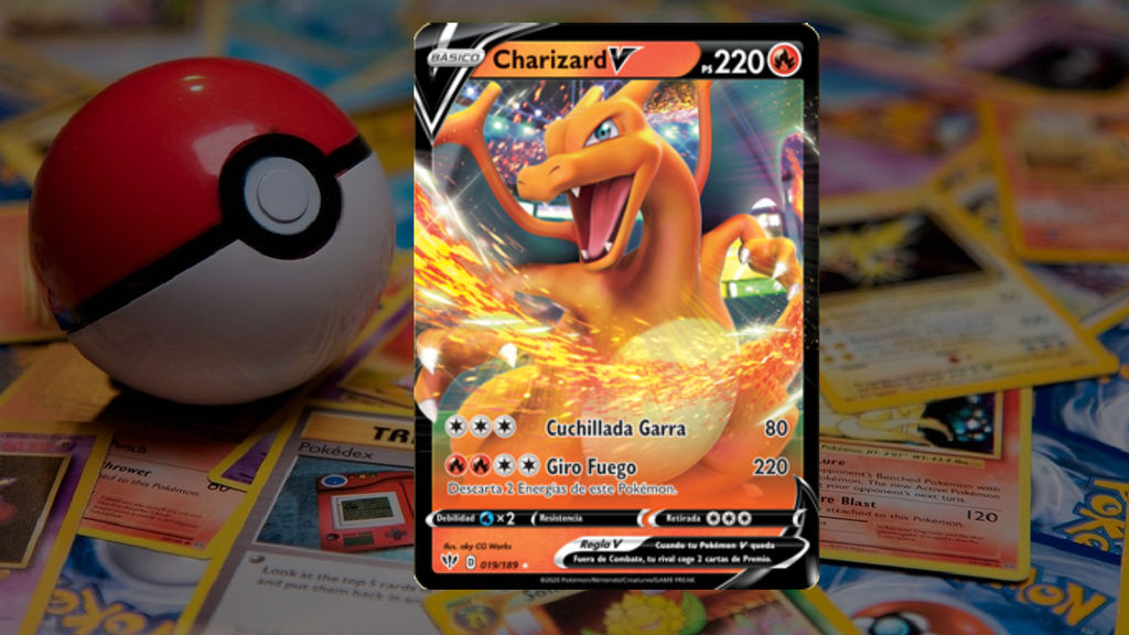 Charizard V / Oscuridad Incandescente (aky CG Works)
