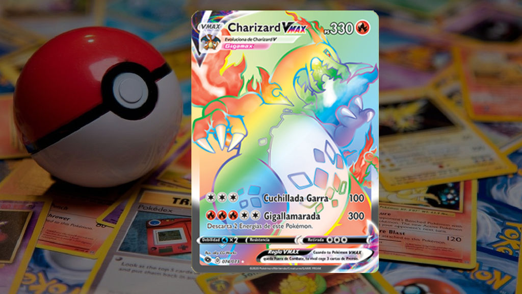 Charizard VMAX Rainbow / Camino de Campeones (aky CG Works)