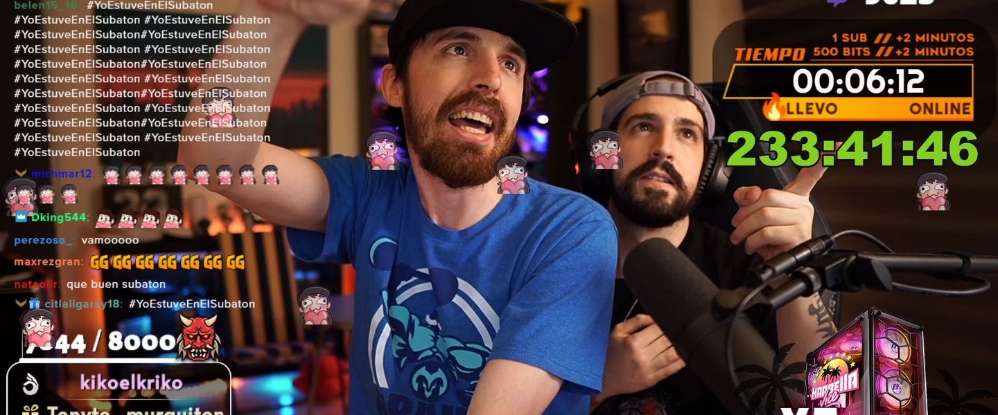 Captura del final del stream