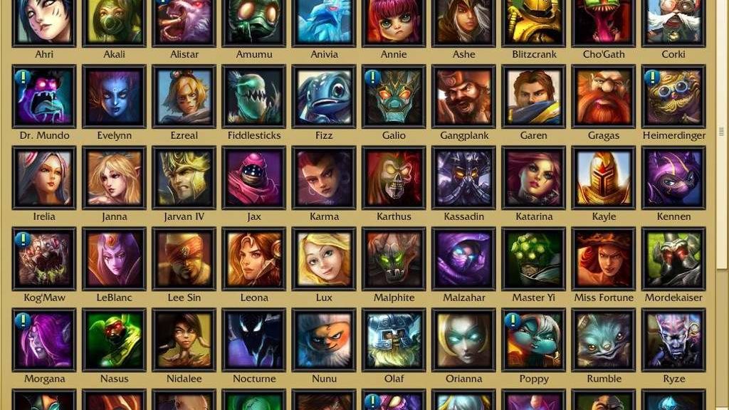 Los campeones más usados de este mundial