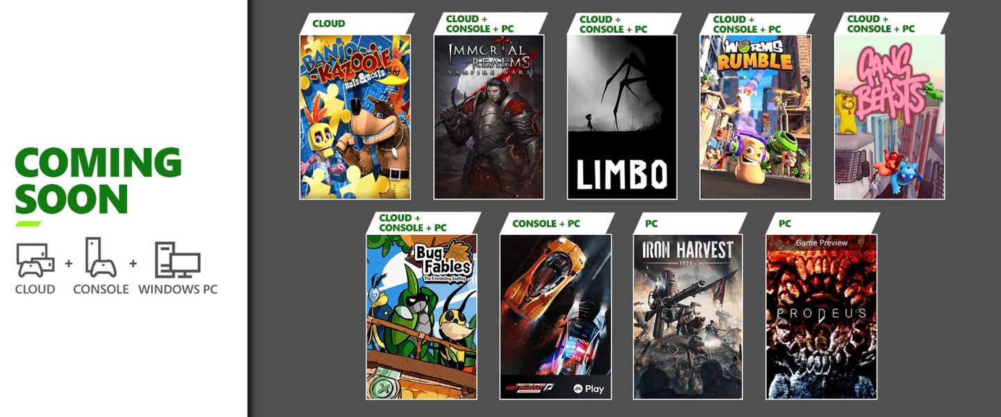 Primeros juegos de julio en el Game Pass