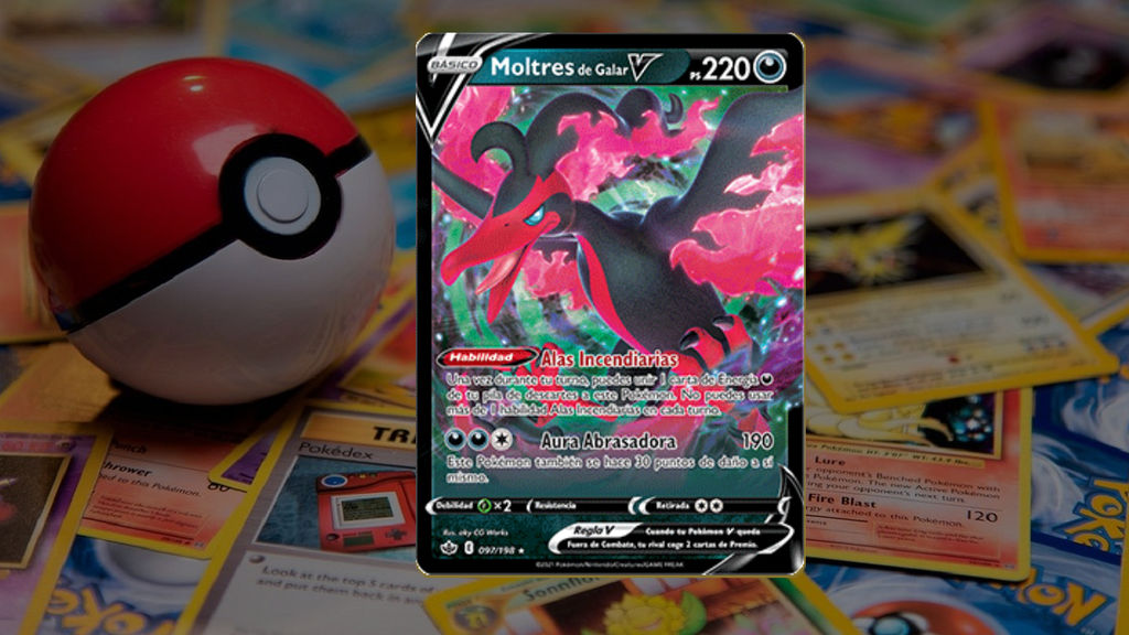 Moltres de Galar V (aky CG Works)