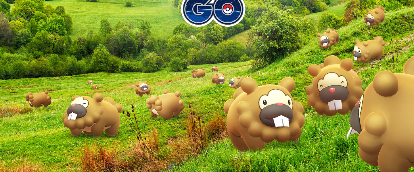 Bidoof estará por todas partes el jueves