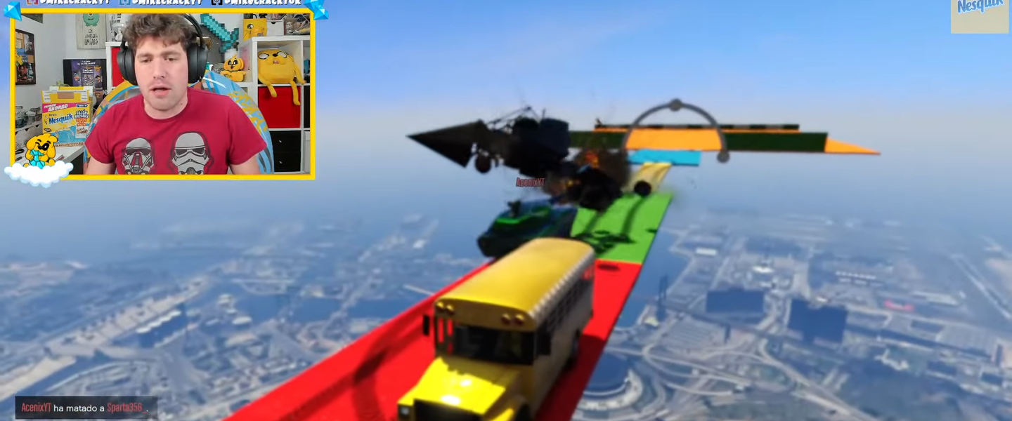 Captura del stream de Mikecrack