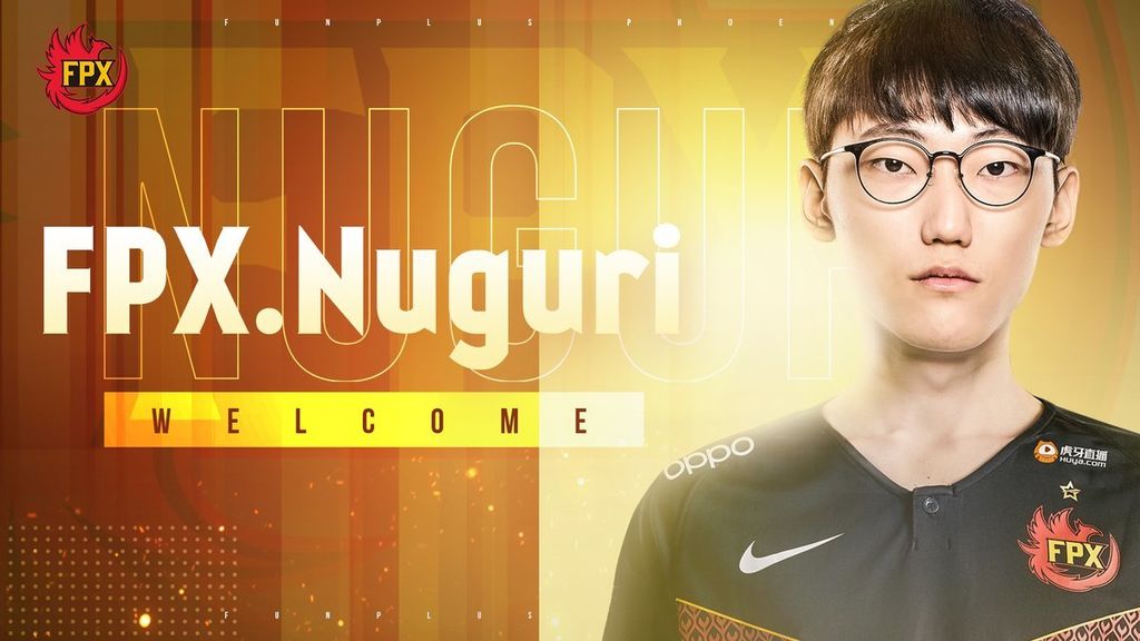 Nuguri (FPX) - 1096 puntos en Challenger en 206 partidas (63.6% winrate)