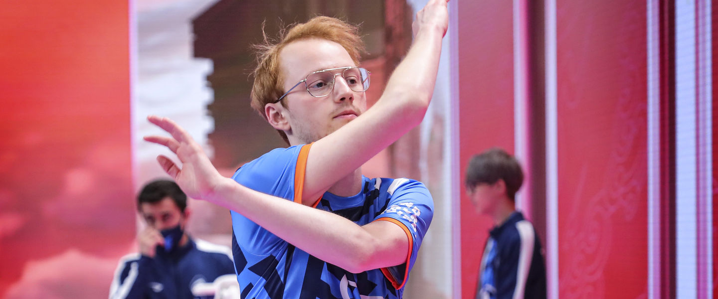 Larssen, en Worlds 2020
