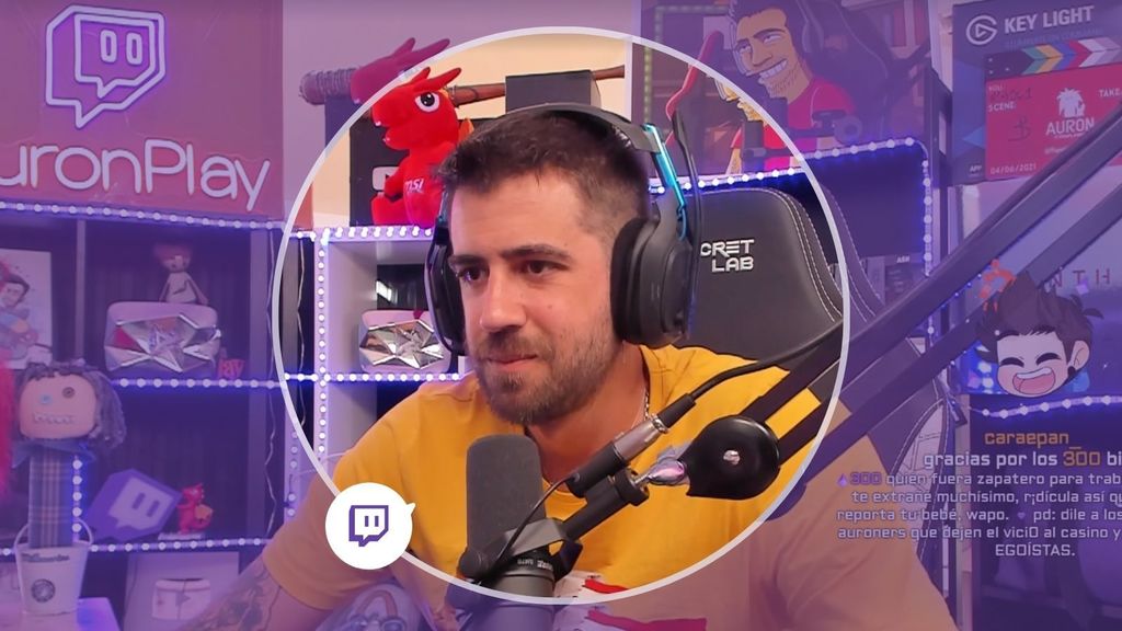 Auronplay - Máximo de subs en Twitch: 46.125 en septiembre de 2021