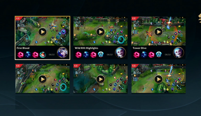 Jugadas en Wild Rift