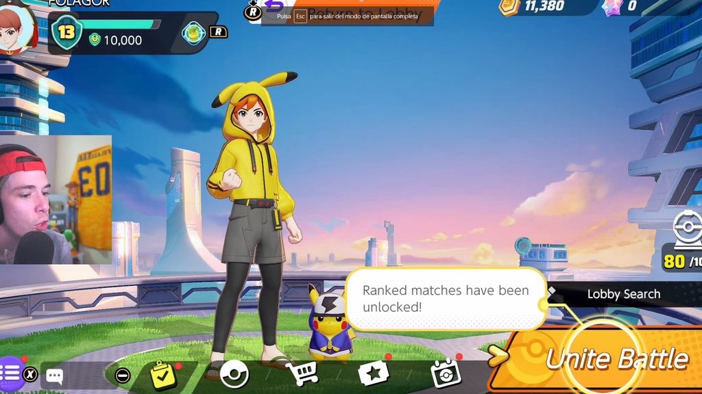 Folagor también triunfa con Pokémon Unite