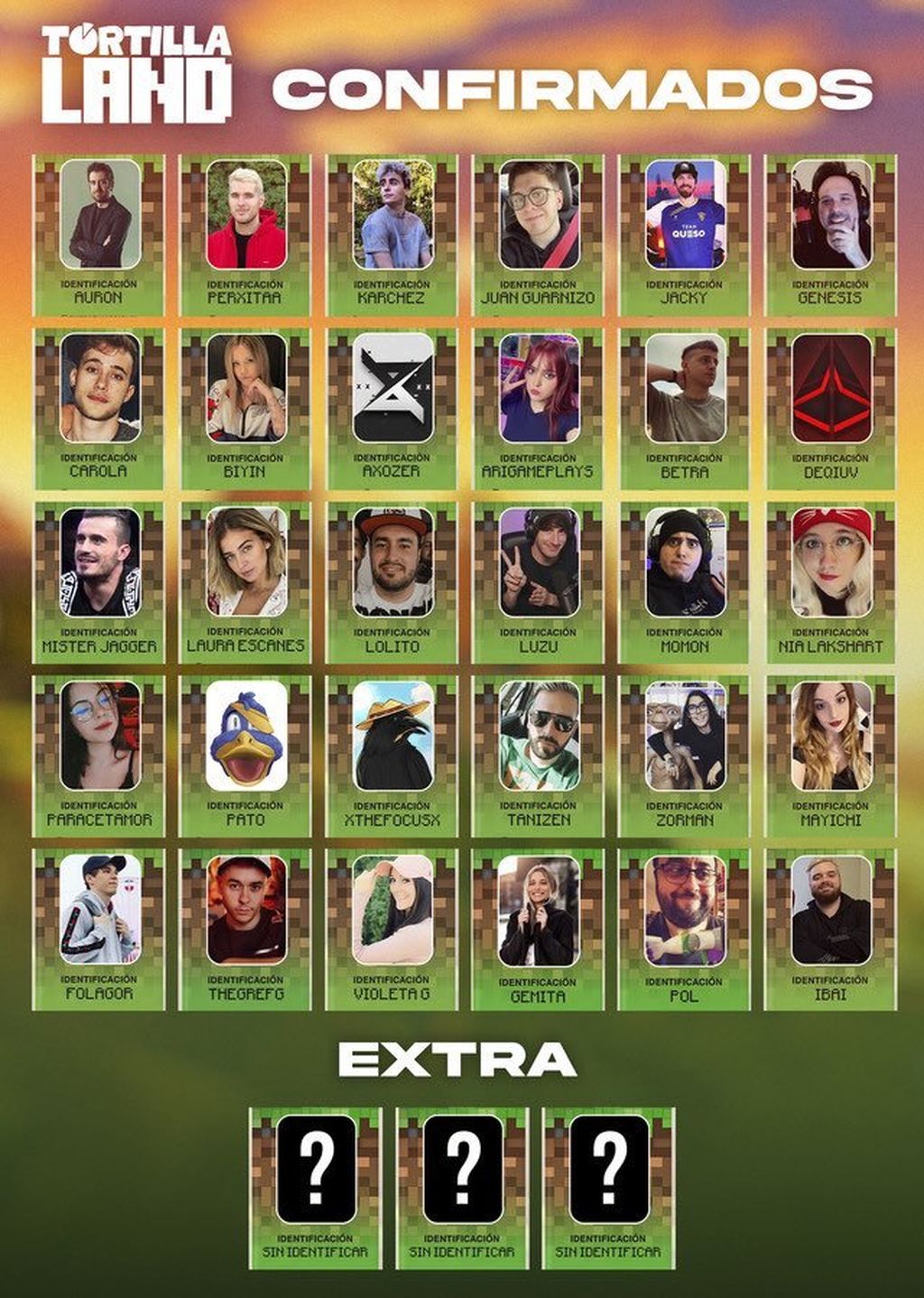 Todos los confirmados