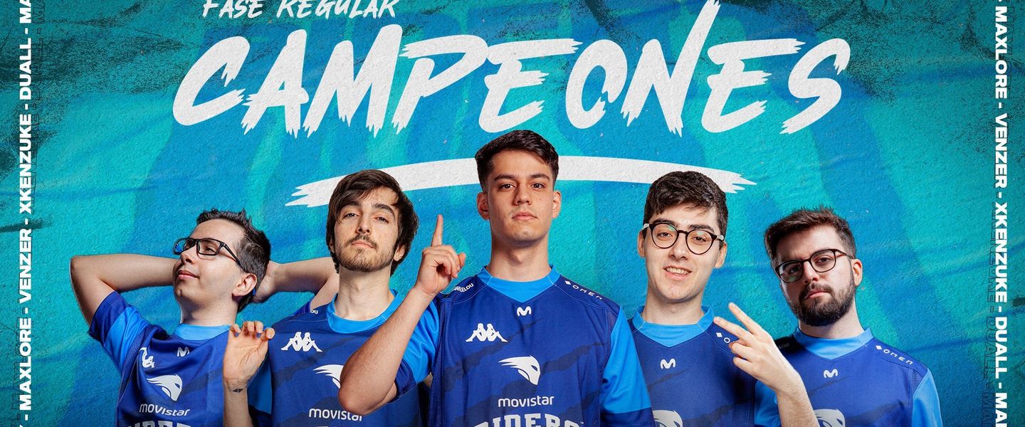 Movistar Riders campeones fase regular Superliga verano 2021