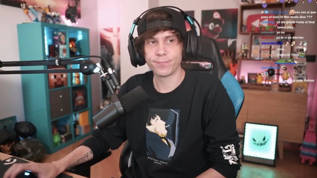 Rubius - 9 emisiones en agosto