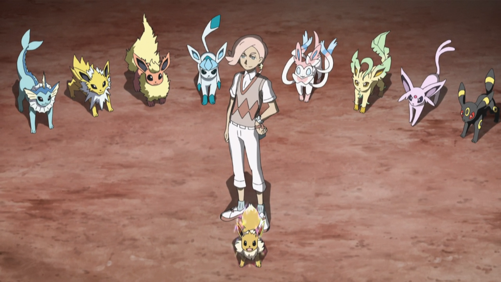 Todas las formas de Eevee