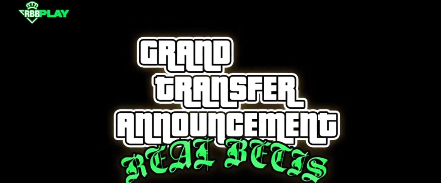 El Betis tira de GTA para anunciar su nuevo fichaje