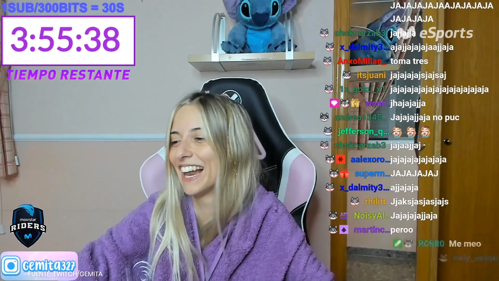 Gemita | 1.100.000 seguidores ganados y 1.4 millones en total