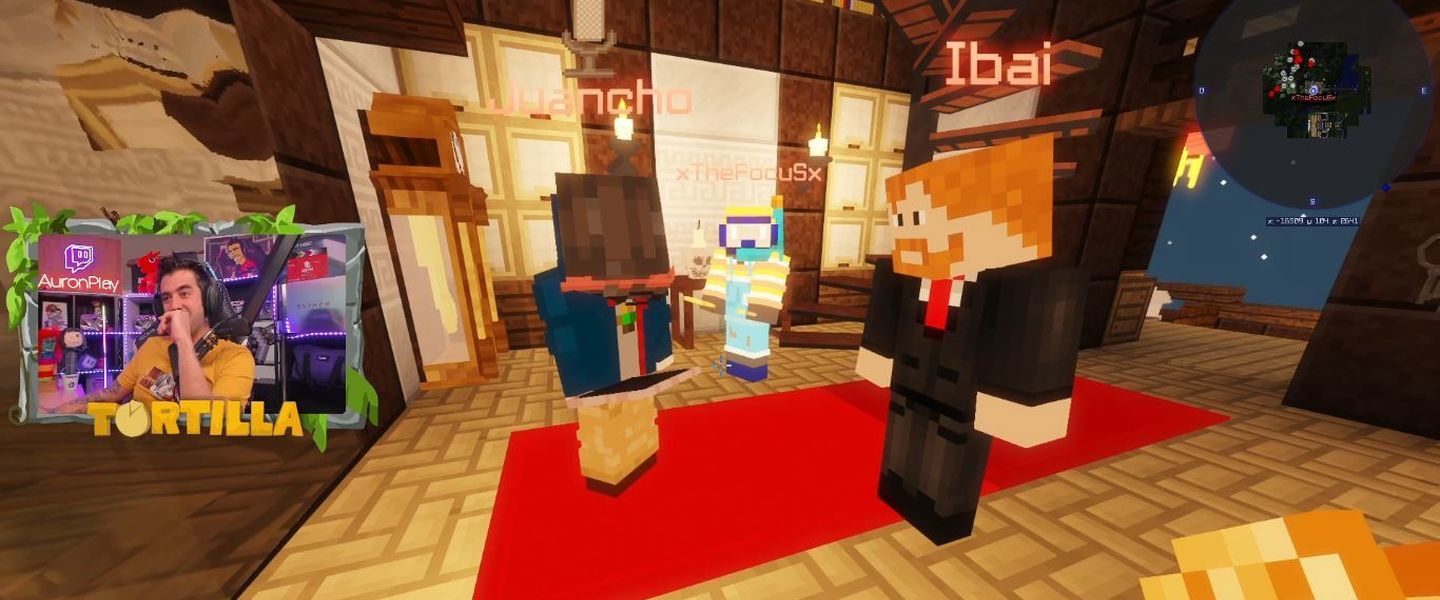 Captura del stream de AuronPlay