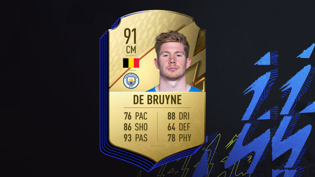De Bruyne - 91 - Manchester City