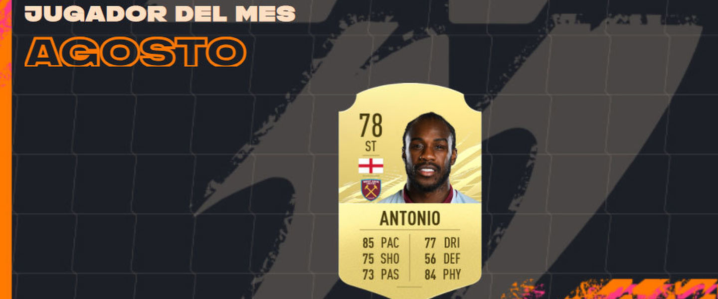 Michail Antonio, POTM de agosto FIFA 22