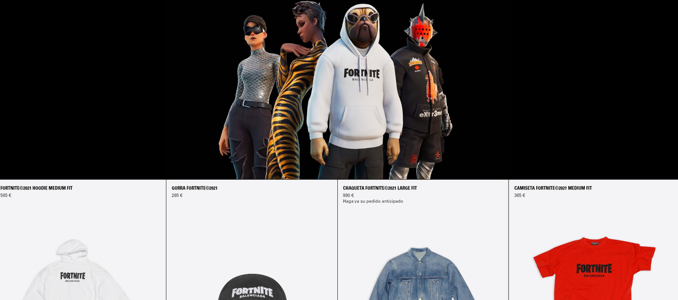 Fortnite x Balenciaga