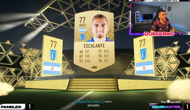 Jugador común oro de FIFA 22