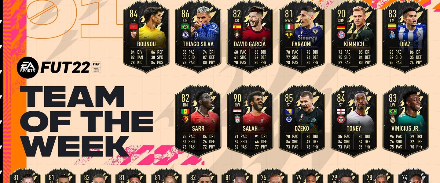 TOTW 1 de FIFA 22