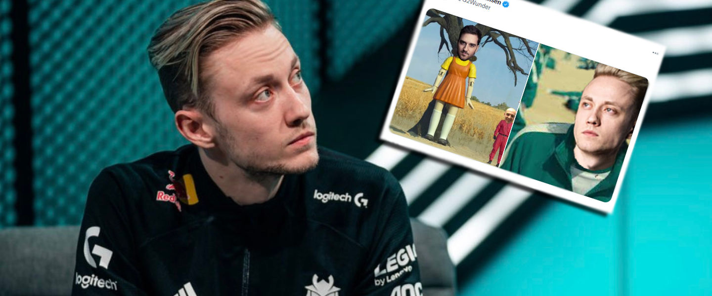 Rekkles y el meme de Wunder