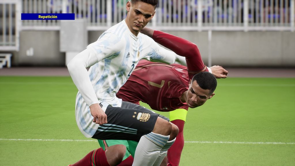 Otro bug gráfico de Cristiano Ronaldo