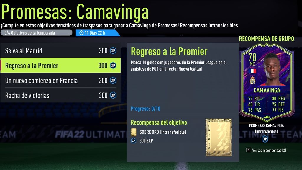 Regreso a la premier