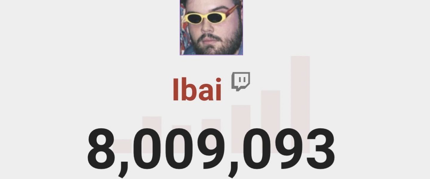 Ibai supera los 8 millones de seguidores en Twitch