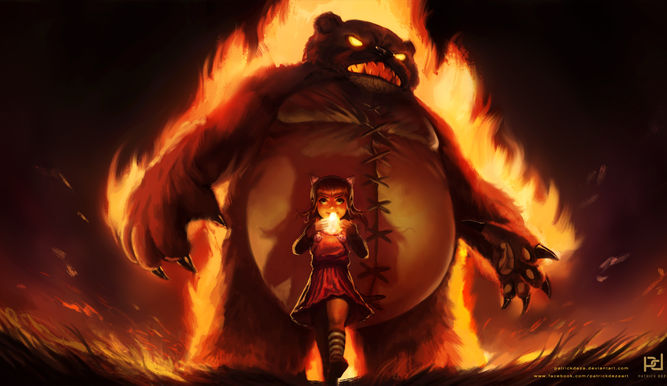 Un fondo de pantalla de Annie y Tibbers