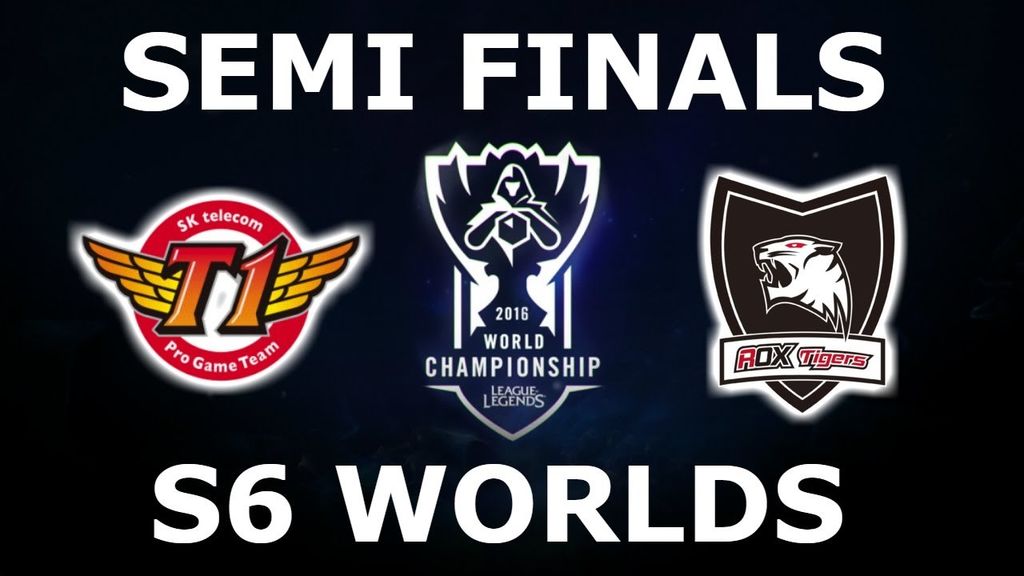 SKT Telecom T1 VS ROX Tigers - Semifinales Worlds 2016