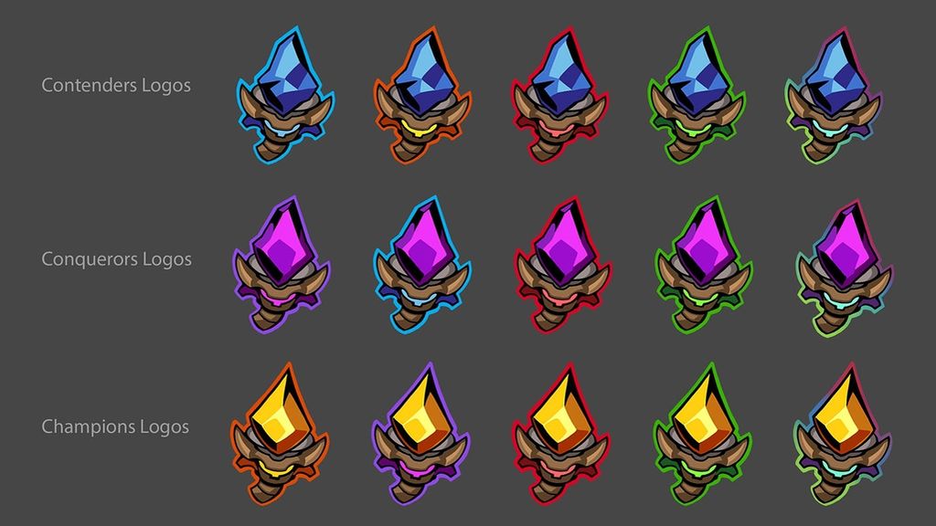 Logos de recompensa de Clash