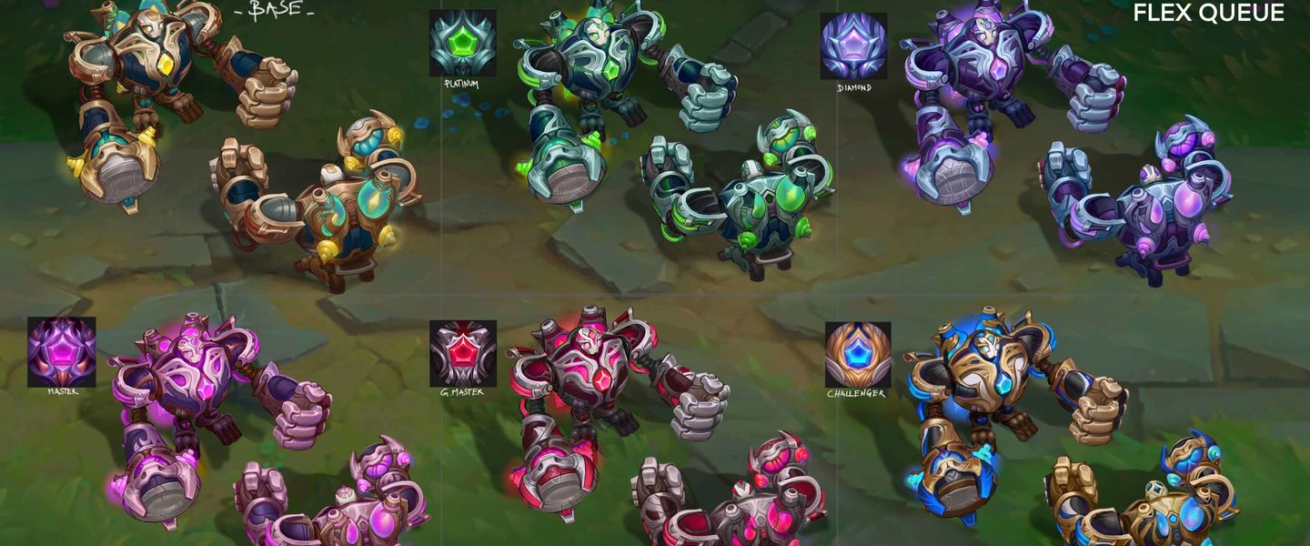 Skins de Blitzcrank Victorioso