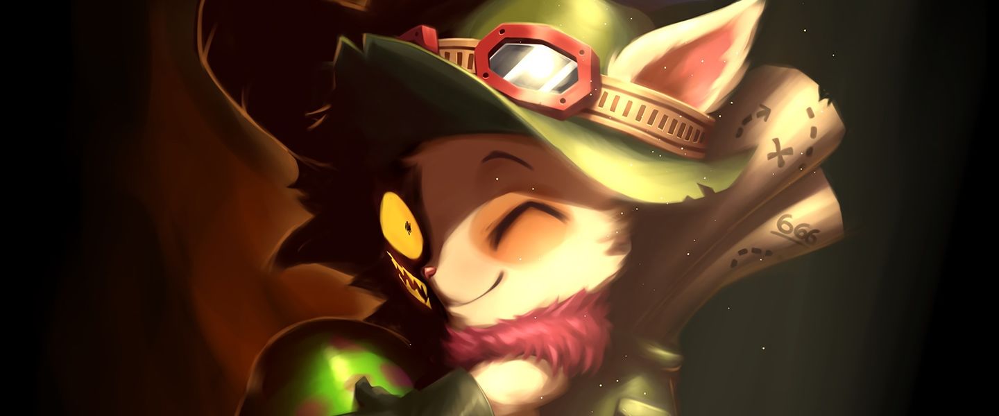 Un fondo de pantalla de Teemo