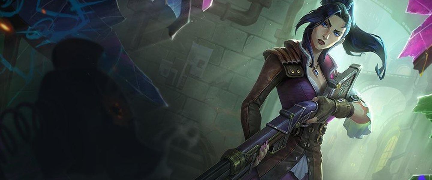 El nuevo splash art de Caitlyn en TFT