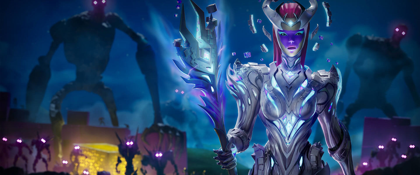 La reina del cubo de Fortnite