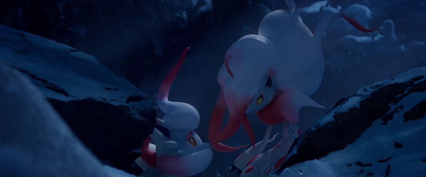 Zorua y Zoroark de Hisui