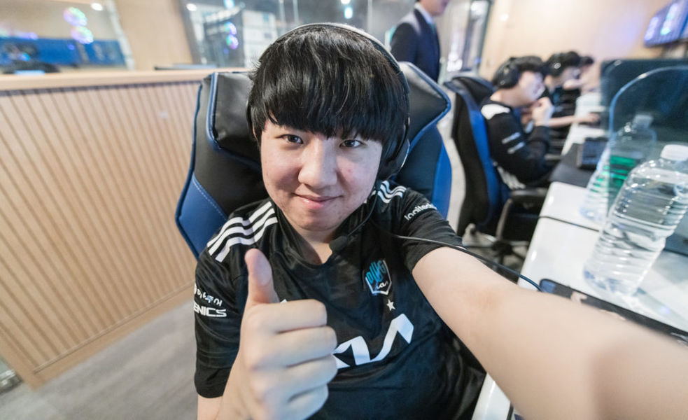 Khan, en un partido de DAMWON KIA