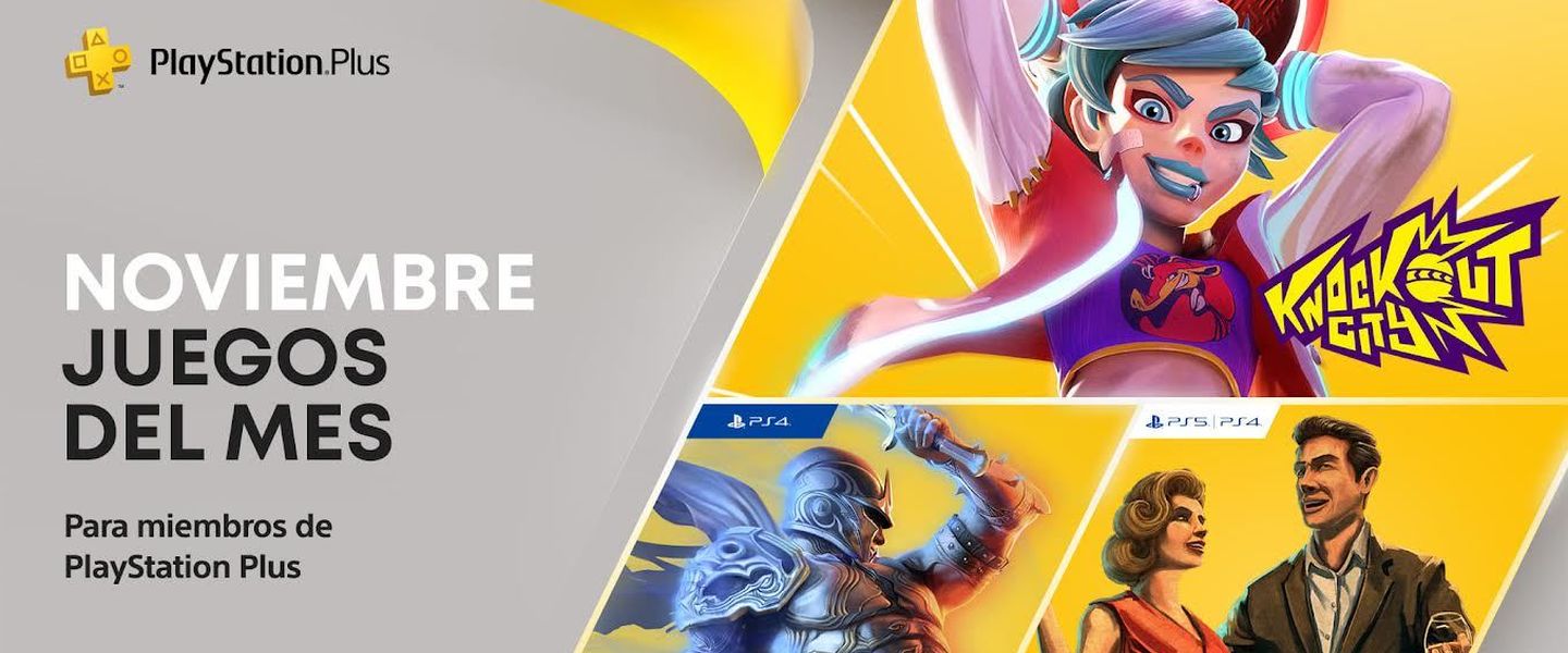 Los juegos de PlayStation Plus en noviembre